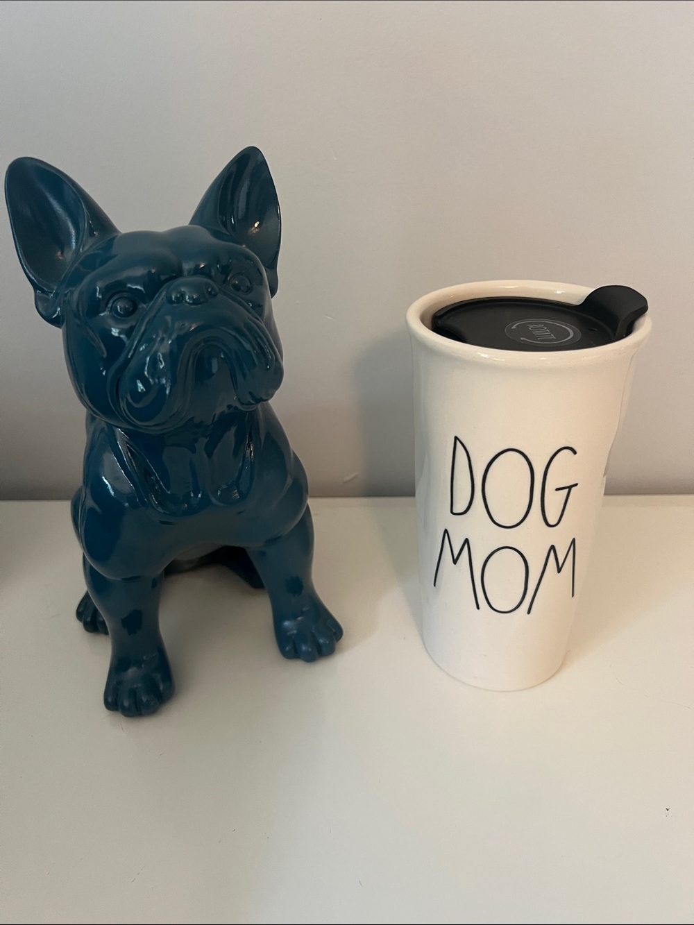 Rae Dunn Dog Mom travel mug